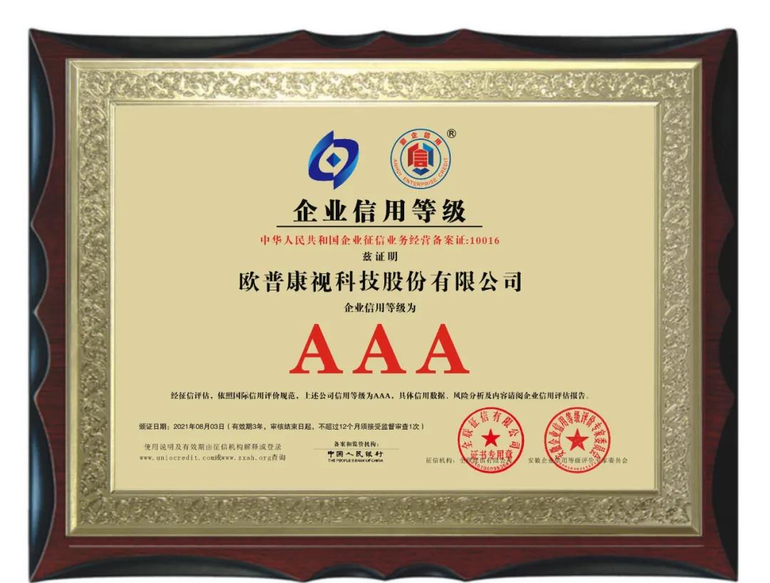 企业信用等级